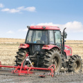 Folding paddy field leveling mixer